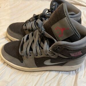 Nike Air Jordan Retro High Sneakers Black Cool Gray